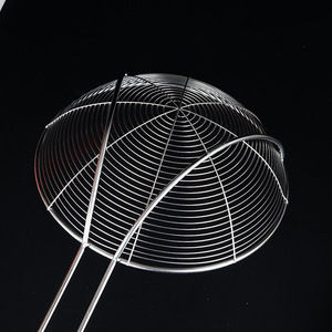 Yixin Edelstahl-Ölsieb mit breitem Rand und verlängertem Griff, 16, 18, 20, 22 cm, für Küche, Sojamilch, Saft, Hot Pot - Product Image 3