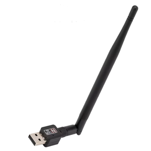 Tarjeta de Red Inalámbrica <span class=keywords><strong>USB</strong></span> 2.0 OEM de 150 Mbps, Adaptador Receptor Inalámbrico Externo con Antena Larga de 5 Db, Adaptador <span class=keywords><strong>USB</strong></span>, Tarjeta de Red para Computadora - Product Image 1