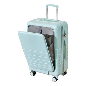 RTS Bulk Mixed Order Premium Carry on <b>Suitcase</b> With Front Pocket Lightweight Airport Trolley Bag Durable Travel Luggage Set - Product Image 2