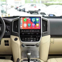 Radio de Coche con Pantalla Táctil Android de 10 Pulgadas, Navegación GPS, Carplay, Colocación en el Tablero, TV para Toyota Land Cruiser LC200 2008-2015