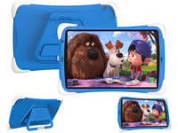 Tablette éducative portable Android 12 de 10 pouces, 2 Go de RAM, 32 Go de ROM, 5000 mAh, pour enfants, tablette d'apprentissage pour enfants