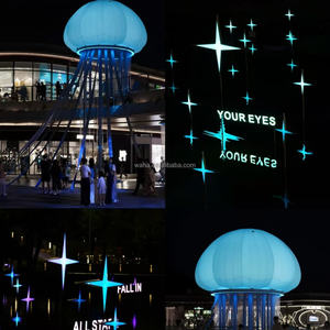 Gran oferta, medusas inflables ligeras para eventos, fiesta personalizada, Club nocturno, decoración LED, medusas inflables azules gigantes - Product Image 2