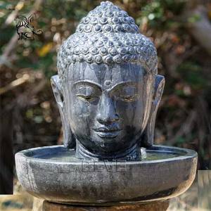 Statue <span class=keywords><strong>de</strong></span> <span class=keywords><strong>Bouddha</strong></span> <span class=keywords><strong>de</strong></span> jardin en pierre naturelle noire grandeur nature BLVE <span class=keywords><strong>Fontaine</strong></span> d'eau Grande <span class=keywords><strong>fontaine</strong></span> <span class=keywords><strong>de</strong></span> tête <span class=keywords><strong>de</strong></span> <span class=keywords><strong>Bouddha</strong></span> en marbre - Product Image 2