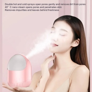 Appareil de beauté à usage domestique, vaporisateur chaud et froid, ozone, steamer facial électrique, système ionique, éclaircissant - Product Image 3