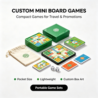 Mini-jeux de société pour enfants, fabricant de jeux de société pour enfants sur mesure avec plateau de jeu personnalisé