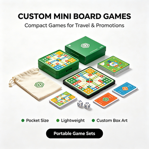 Mini Giochi da Tavolo per Bambini, Produttore OEM di Giochi da Tavolo Personalizzati per Bambini con Tabellone Personalizzato - Product Image 1