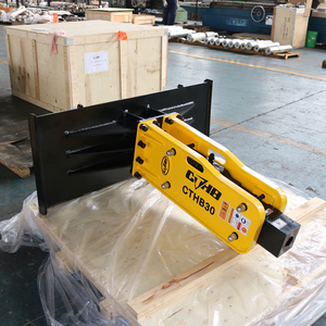 Patín de dirección deslizante Martillos hidráulicos de demolición para rocas para Bobcat - Product Image 5