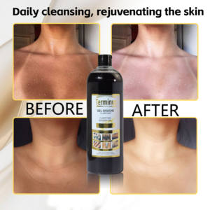 เจลอาบน้ำบำรุงผิว 1000 มล. สูตรคอลลาเจนออร์แกนิค ผลิตภัณฑ์ทำความสะอาดผิวขาวใส ชุ่มชื้น ต้านเชื้อแบคทีเรีย สดชื่น รับผลิตแบบ OEM - Product Image 5