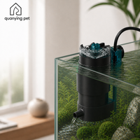Épurateur d'aquarium Star Aquarium QY-A43 ultra-silencieux <25dB, auto-nivelant, éliminateur de film gras, certifié CE, garantie 2 ans