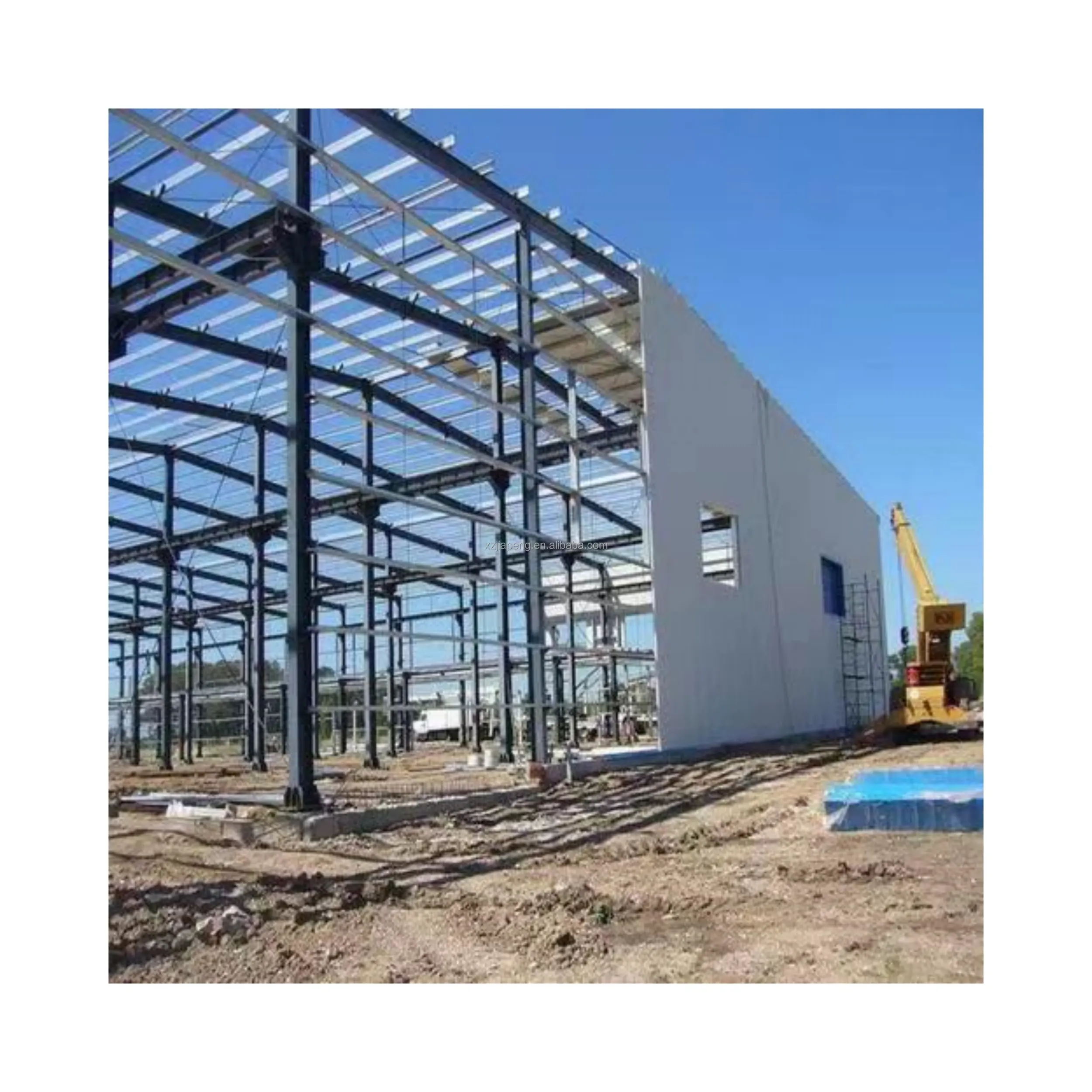 Arched Steel Structure Space Frame Coal Storage Shed Yard In Steel Structure Construction