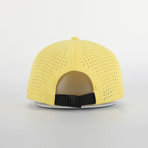 Logo Chất lượng cao 5 Bảng điều khiển Acrylic Jersey lá Snapback cap hóa đơn phẳng không có cấu trúc hiệu suất không thấm nước ngoài trời Chạy Laser - Product Image 5