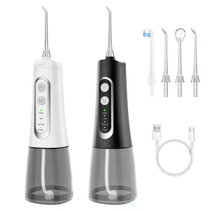 Recarregável Oral cuidados Irrigador Profissional Dental água impermeável flosser 4-Speed Water Spray Dental Floss Limpeza Dispositivo