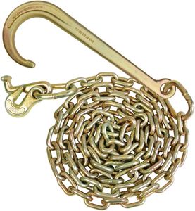 Cadenas de Remolque para Automóviles con Ganchos en Forma de <span class=keywords><strong>R</strong></span>/T/J/Eye, Similares a Icon, de 5/16\" y 3/8\", G70 G80 - Product Image 1