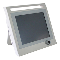 Échographe ophtalmique portable ICEN IN-RW1000 A/B Scan, biométrie oculaire précise avec garantie d'un an, construction en métal et acier