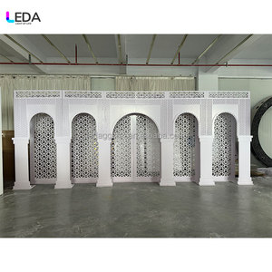 ผนังกั้นตกแต่ง LEDA ดีไซน์โค้งมน สวยงาม ทำจาก MDF สำหรับตกแต่งงานแต่งงาน - Product Image 4