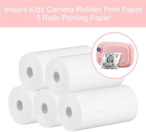 Yytech 2.24*1.18 Inches Bijvullen Foto Niet-Klevende Vervanging Thermisch Printpapier Rollen Voor Mini-Chids Instant Print <span class=keywords><strong>Camera</strong></span> - Product Image 5