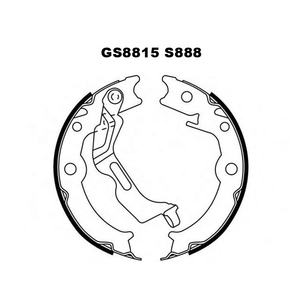 GS8815 KIT DE RACCORDS DE FREIN À MAIN ARRIÈRE pour OPEL ASTRA F 1.8L,2L - Product Image 4