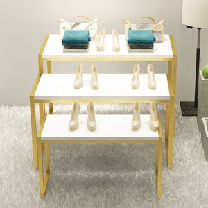 Tavoli Espositivi per Showroom, Arredamento di Lusso, Tavolini Impilabili, Mobili per Negozi di Abbigliamento, Tavoli Espositivi per Borse e Scarpe - Product Image 3