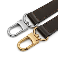 Bandoulière en cuir tanné végétal personnalisable Bretelles de sac à main de cm de large et vente en gros d'usine de sangle de ceinture large