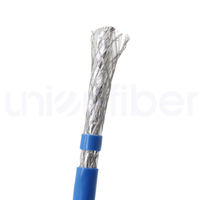 Câble réseau LAN extérieur étanche Cat 6 8 SFTP 23AWG en cuivre pur, résistant aux UV, pour enterrage direct, 50m, 40 Gbit/s, 2000 MHz