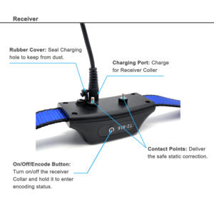 Venta caliente 500m <span class=keywords><strong>Collar</strong></span> de entrenamiento de perro de control remoto para mascotas - Product Image 4