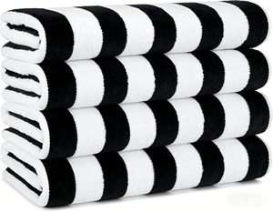 Serviette de plage et de bain en coton éponge 100 % coton, super absorbante, ultra douce, respectueuse de la peau, avec logo personnalisé, parmi les plus vendues - Product Image 2