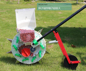 Agriculture Equipment Mini Manual Distance Ajustable Small Peanut Onion Corn <b>Vegetable</b> Seeds <b>Planters</b> Fertilizer Machine - Product Image 3