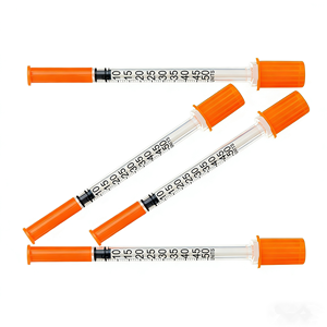<span class=keywords><strong>Jeringa</strong></span> para Vacunas de 1 ml y 0.5 ml con Certificación CE ISO, Bajo <span class=keywords><strong>Espacio</strong></span> <span class=keywords><strong>Muerto</strong></span>, Aguja Estéril Desechable para Hospital, Clínica, Veterinaria, Directo de Fábrica - Product Image 4