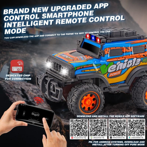 <span class=keywords><strong>Voiture</strong></span> RC tout-terrain 1:20, véhicule électrique de course, escalade, contrôle de vitesse en continu, camion télécommandé - Product Image 2