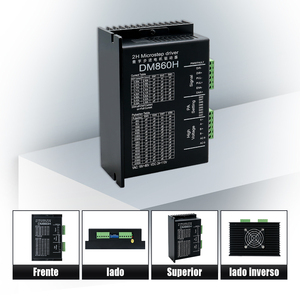 Contrôleur de moteur pas à pas 2 phases DM860H 24V à 80VDC 7.2A Microstep pour NEMA23 NEMA34 CNC Router - Stock Brésil - Product Image 2
