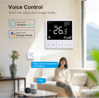 Thermostat intelligent Tuya pour FCU, design moderne, avec Wifi et Modbus, pour ventilo-convecteur de chauffage au sol dans les hôtels