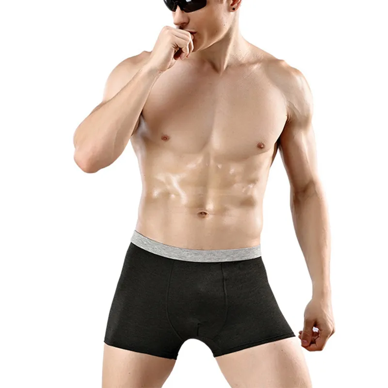Men'S Clothing Elasticity Underwear Thai Men'S Plus Size Briefs Boxers Cotton Underwear