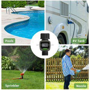 ディスプレイ流量計 ガーデン散水システム IPX6防水 ABS素材 OEMカスタマイズ可能 水流量1L/min-40L/min 0.5-8 <span class=keywords><strong>Bar</strong></span> +/-0.05% - Product Image 3