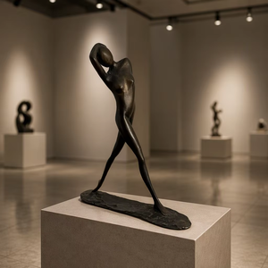 Statua della Dea della Caccia Nympha De Diane - Scultura in Stile Antico in Bronzo Fuso, Spessore 5mm, Souvenir, Decorazione per <span class=keywords><strong>la</strong></span> Casa, Regalo - Product Image 5