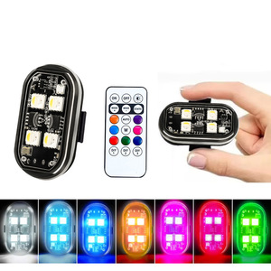Flashing Airplane <b>Lights</b> 12V LED Rechargeable IP65 Waterproof <b>Strobe</b> Warning <b>Light</b> For Vehicle Rear Bumper Nighttime Safety - Product Image 5