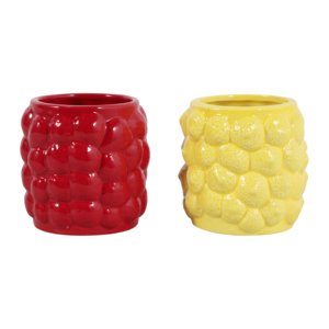 Portapenne in ceramica, piccolo organizer da scrivania per l'organizzazione dello spazio di lavoro in ufficio - Product Image 4