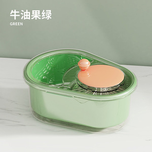 Fábrica Atacado Plástico Frutas Vegetais Ferramenta De Lavagem Manual De Frutas Spinner Escova Drenagem Tigela Eco Vegetal Cleaner