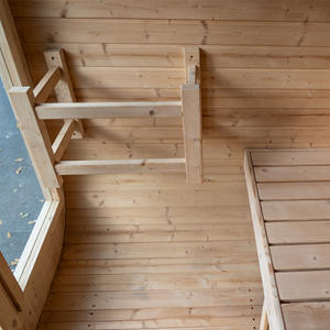 Sauna de Madera de Pino Térmico a <span class=keywords><strong>Precio</strong></span> de Mayoreo, Cabina de Sauna Exterior para el Hogar, Jardín y Bienestar, para 4 Personas - Product Image 6