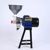 Multifunctionele droge & natte elektrische graanmolenmachine voor rijstmeel, maïs, sojamelk, pinda's; geschikt voor winkels en huishoudens.