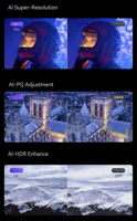 JMGO N3 Ultra MAX 4K Vidéoprojecteur laser tricolore Android 11 4600 Lumens 2G pour la maison, la chambre à coucher, le salon JMGO N3 Ultra MAX