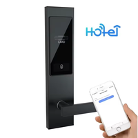 Sistema de cerradura de puerta de hotel con tarjeta RFID inteligente estándar europeo 2037 TTHotel con software gratuito