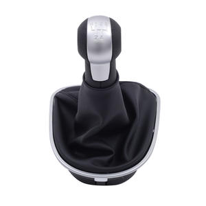 Funda Protectora para Palanca de Cambios Seat Leon II, Negra, ABS Mate, Electrochapada, para Palanca de Cambios de 5 y 6 Velocidades - Product Image 3