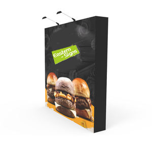 Support d'exposition ovale pliable horizontal en fer pour enseignes publicitaires, <span class=keywords><strong>facile</strong></span> à monter, fabriqué en Chine - Product Image 1