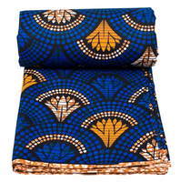 Tissu en gros de haute qualité100 % polyester tissu batik double face 100gsm115cmRobe, sac à main, pagne, bandana