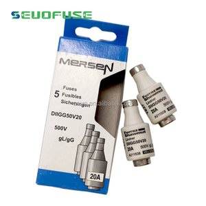 France FERRAZ Fusible DIAZE 597.0027 LINDNER Fusible DIIGG50V 500V 2A/4A/16A/20A/25A Fusible Céramique Lien - Product Image 2
