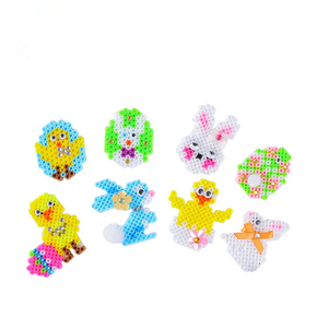 Mini Bunny Fuse Beads Juego de juguetes educativos para niños Logotipo personalizable Material EVA Certificado EN71/CPC para almacenamiento - Product Image 3