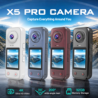 Cámara Mini Portátil X5 al por Mayor, Cámara de Video Inalámbrica HD 1080P, Compatible con Tarjeta TF para Vlogging y Grabación Diaria