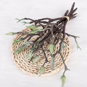High Quality 6 Forks Simulation Magnolias <b>Tree</b> <b>Branches</b> Bundle <b>Artificial</b> Magnolia Flower Bud Stem for Wedding Home Decoration - Product Image 4