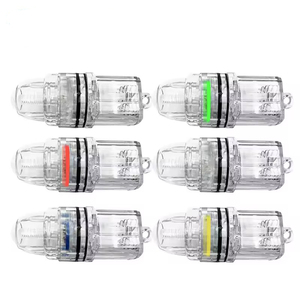 Potente Señuelo Nocturno Tipo Torpedo con Luces LED Intermitentes, Flotador Verde para Redes de Pesca, Luz Subacuática para Pesca Profunda - Product Image 1
