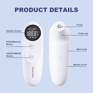 Nouveau 2025 médical sans contact corps humain fièvre IR enfants oreille front infrarouge <span class=keywords><strong>Laser</strong></span> thermomètre numérique pour adultes enfants - Product Image 2